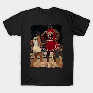 Michael Jordan and Muggsy Vintage T-Shirt